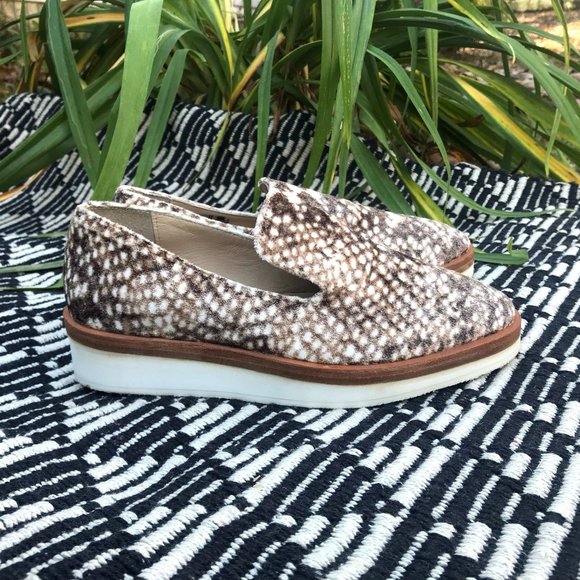 FP Snake Eyes Velvet Loafers, 37 - Picture 3 of 14